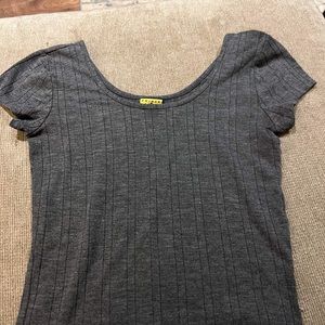 Grey Crop Top Aeropostale Prince & Fox